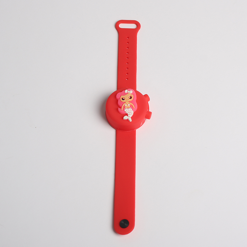Silicone Sanitizer Bracelets with Hand Wash Liquid