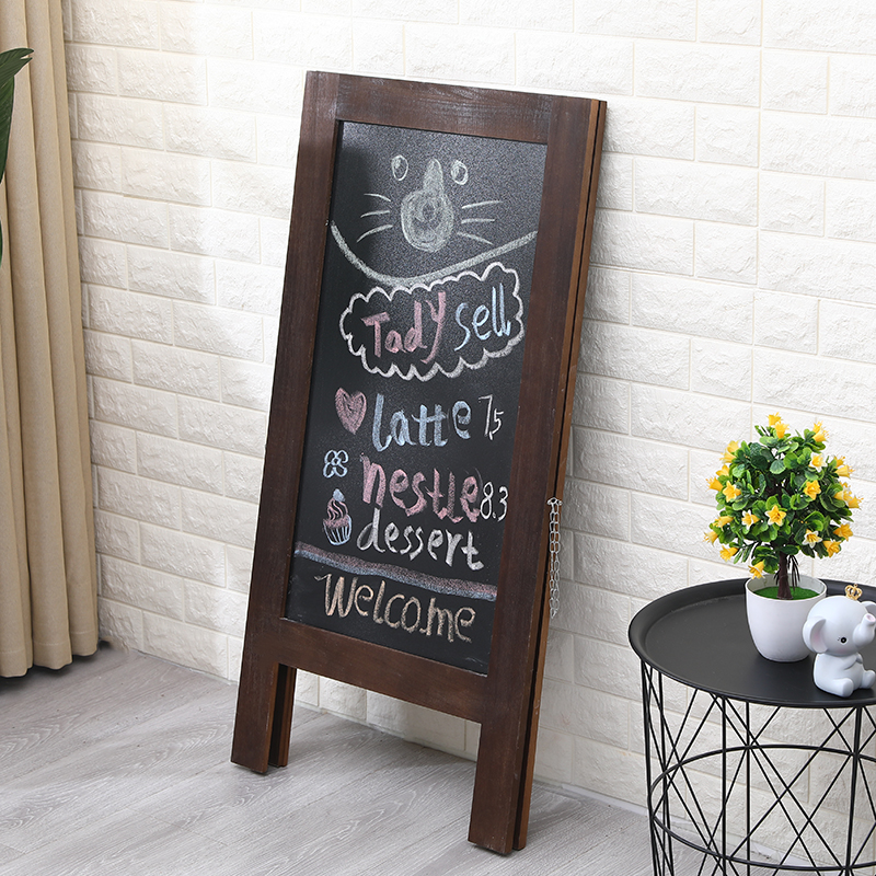 Wooden Chalkboard Blackboard