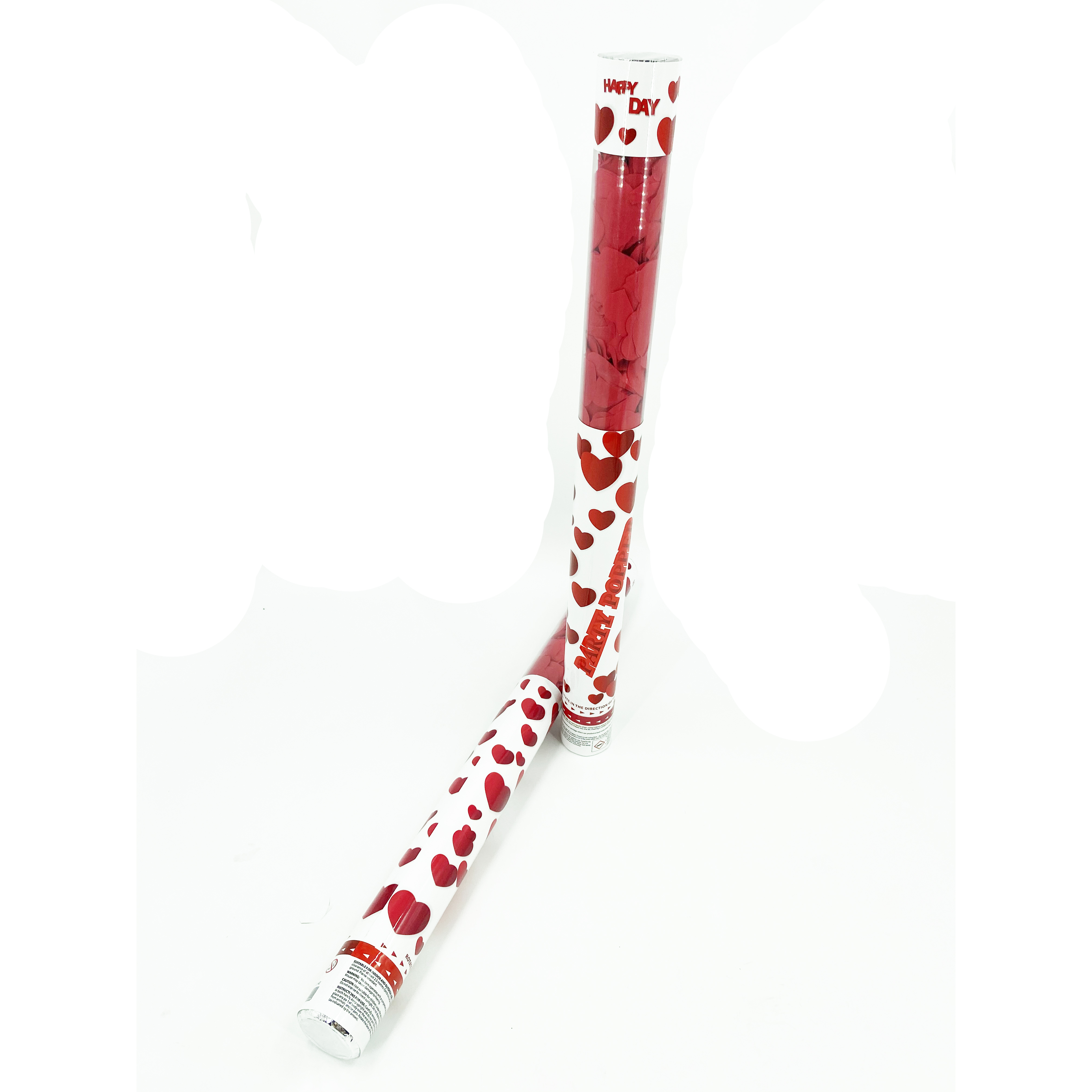 Party Popper with Paper Heart Confetti Cannon