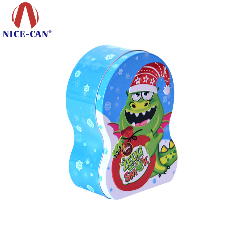 Airtight Chocolate Storage Metal Tin Box with Lever Lid