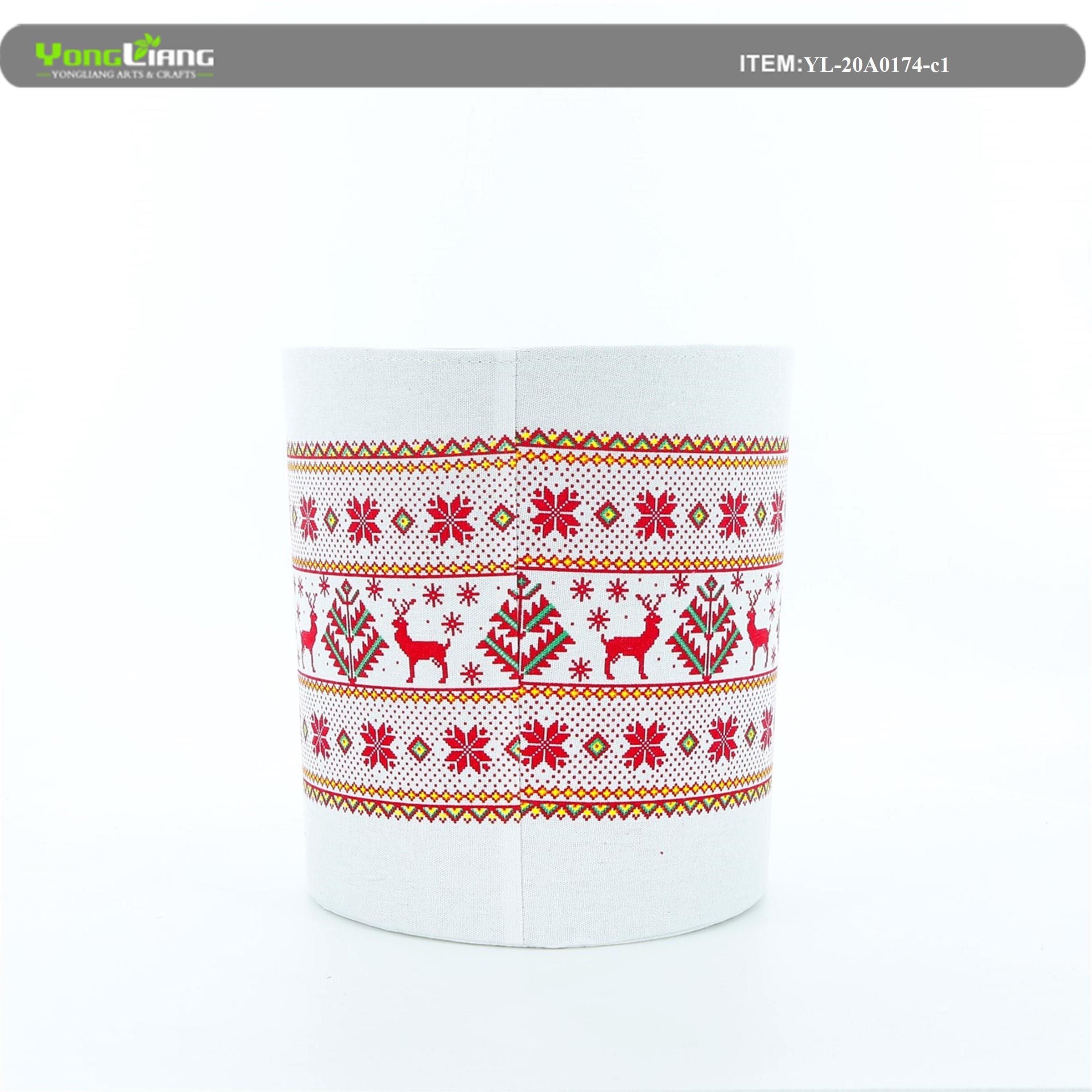 Christmas Storage Basket with Handle