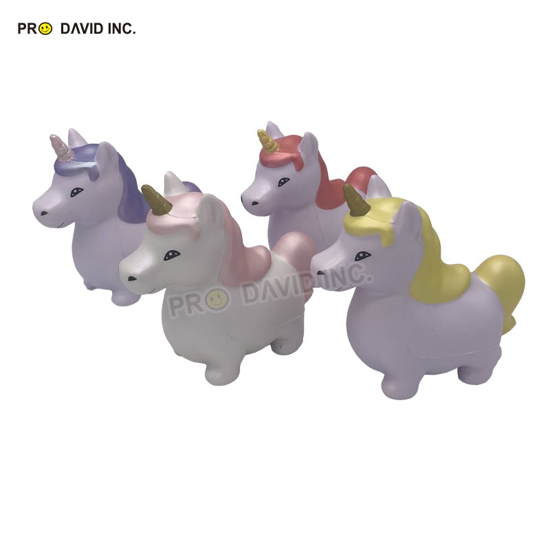 Unicorn Squeezie Pearl Rainbow Colors