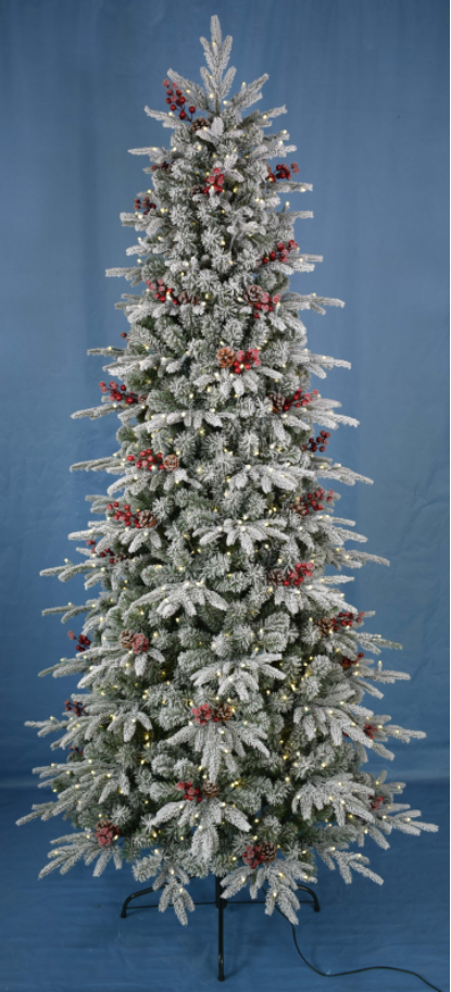 LED String Light PVC Christmas Tree with Metal Stand