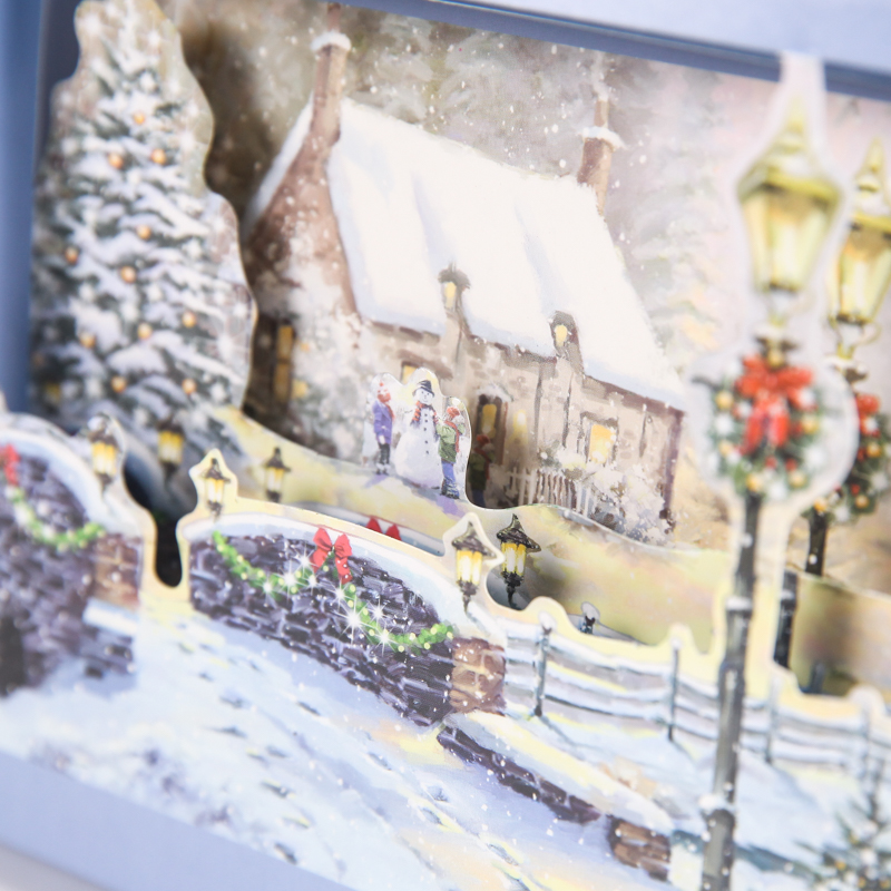 5-Count 3D Paper Cards with Envelopes Pack
