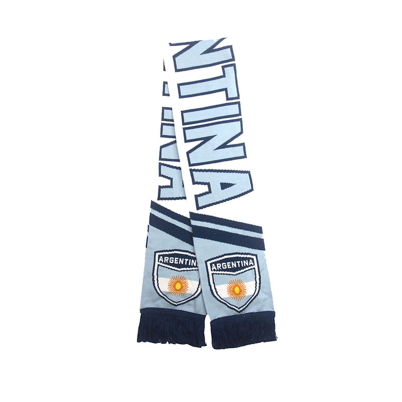 Italy Jacquard Football Sports Fan Scarf