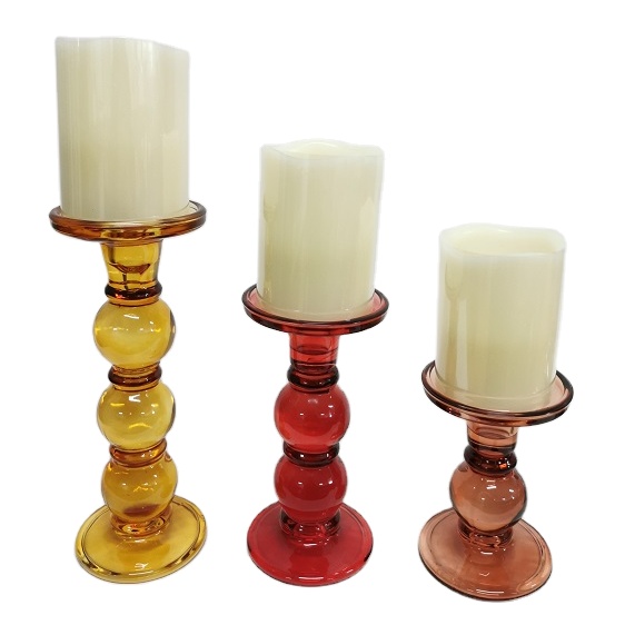 Handmade Glass Candle Holder Decoration