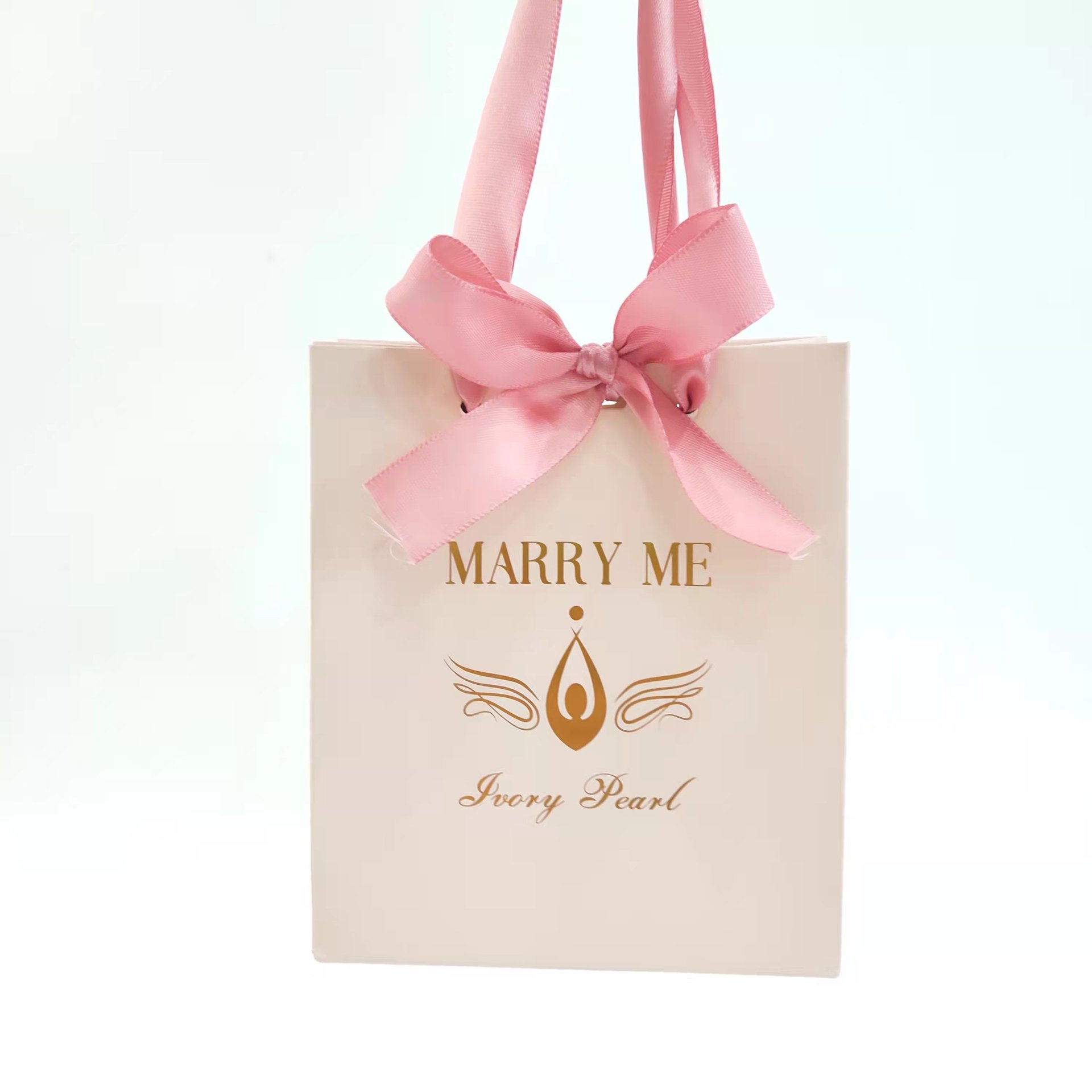 Custom Logo Reusable Paper Shopping Bags