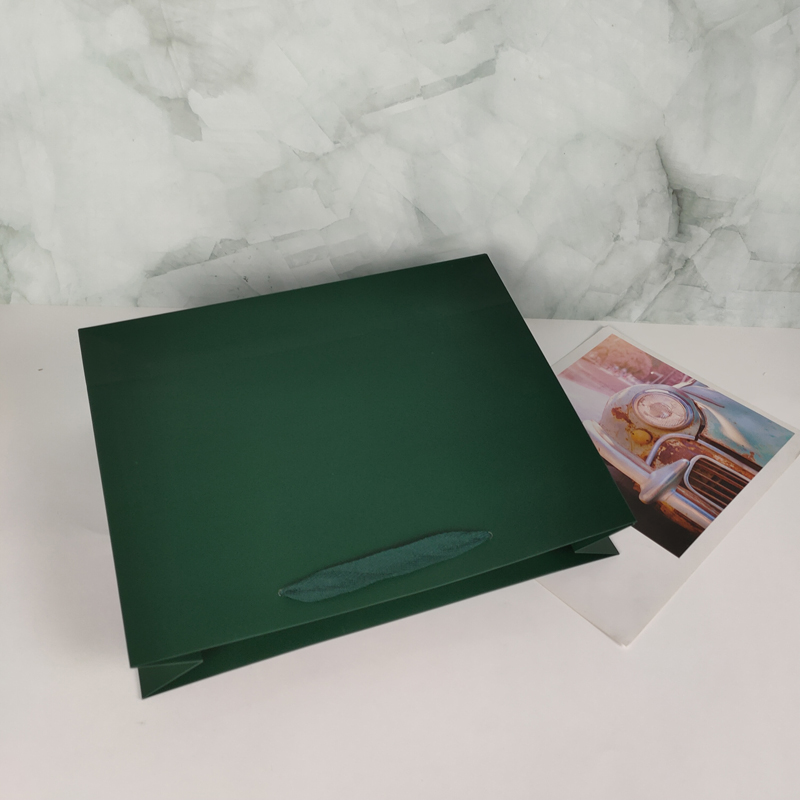 Custom Print Logo Paper Bag for Jewelry Packaging