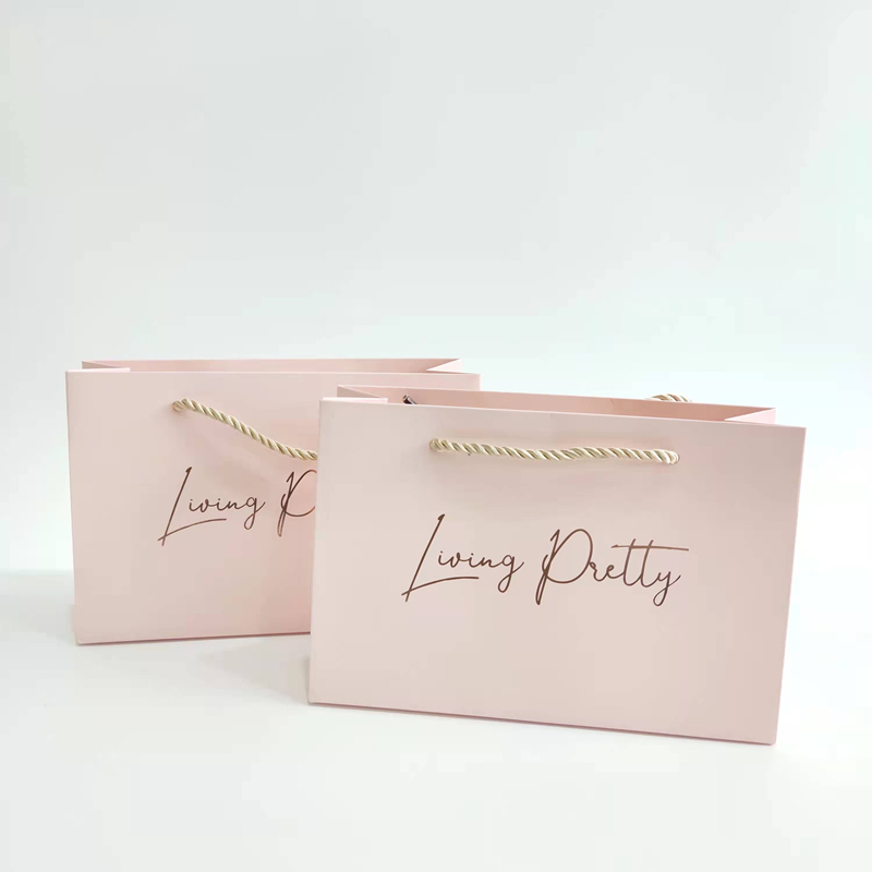 Eco Friendly Luxury Gift Paper Bag with Custom Logo