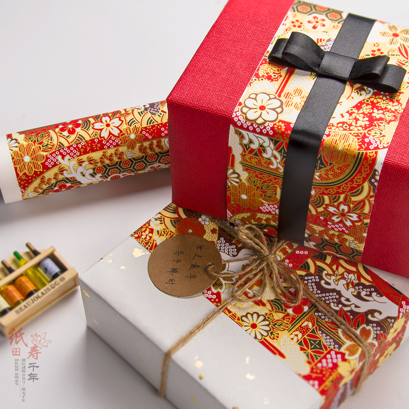 Custom Tang Dynasty Pattern Gift Wrapping Tissue Paper