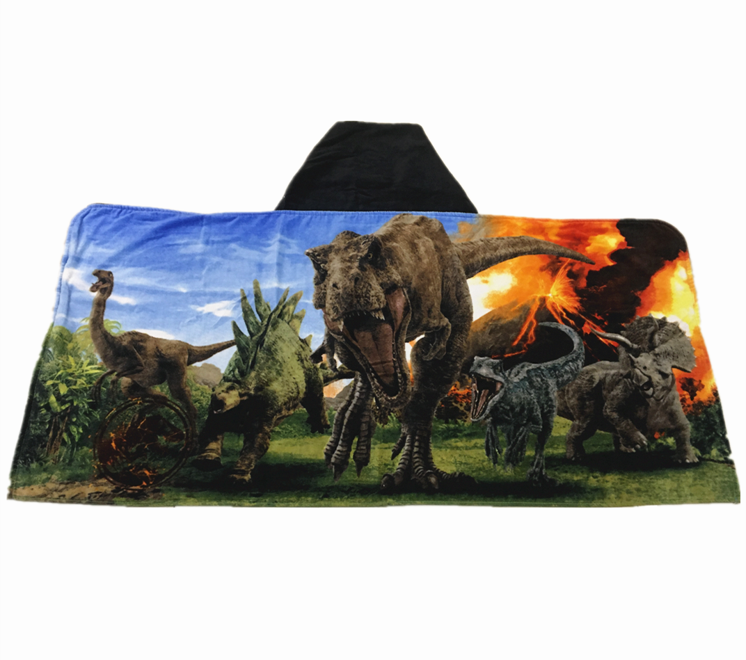 Kids Hooded Poncho Towel