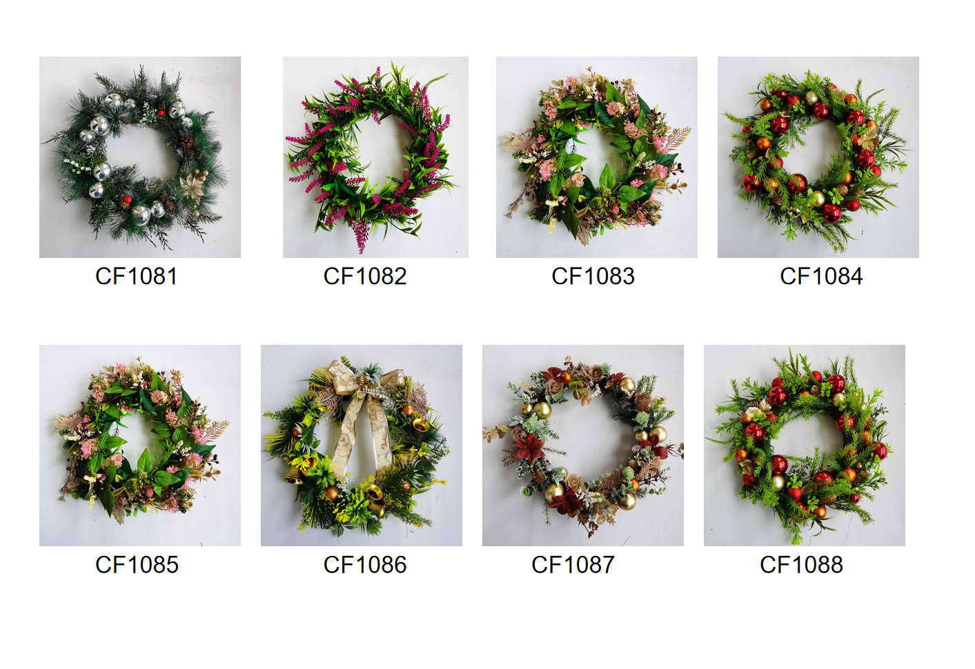 Christmas Wreath with Balls