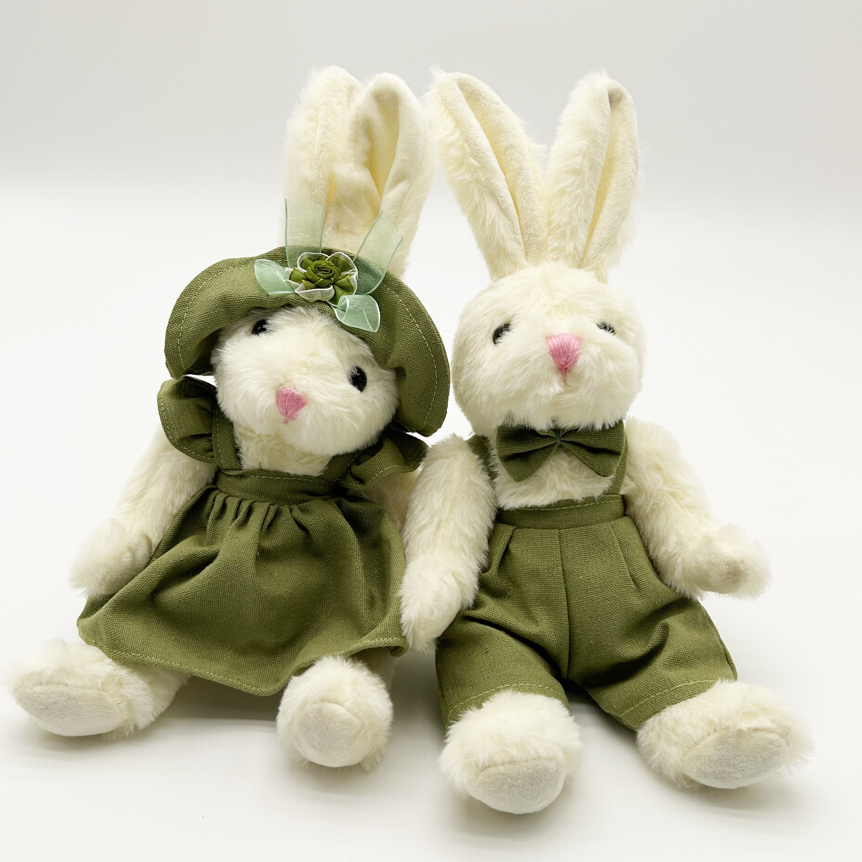 Green Particle Lovers Rabbit