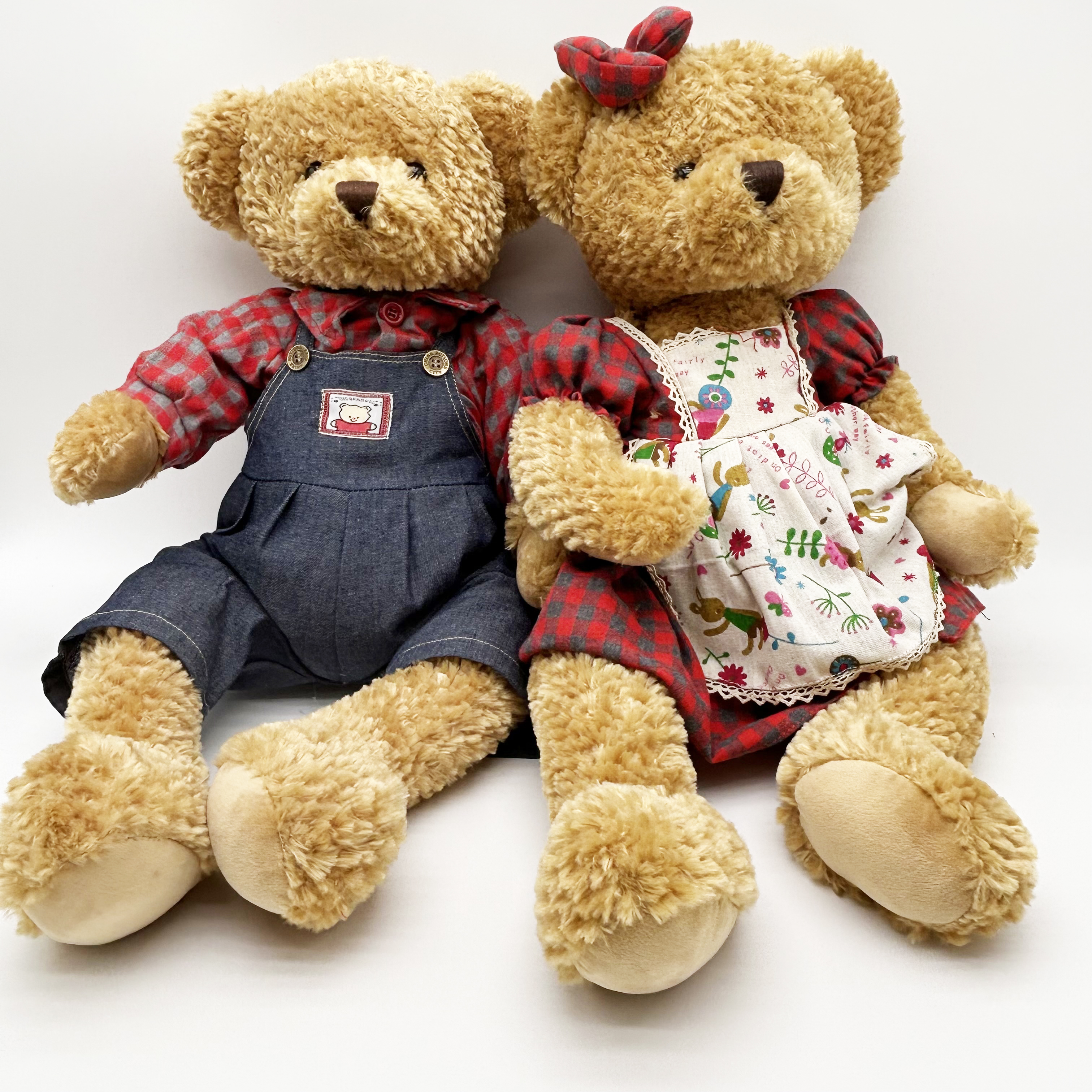 Large Dress Teddy Couple Bear