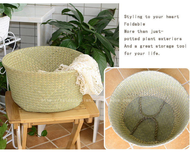 Kaida Handwoven Big Belly Basket
