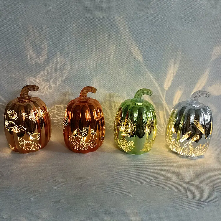 LED Light-up Halloween Pumpkin Decoration