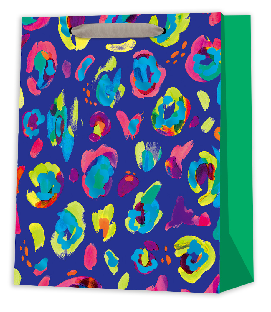 Fluorescent Happy Birthday Gift Bag 2024