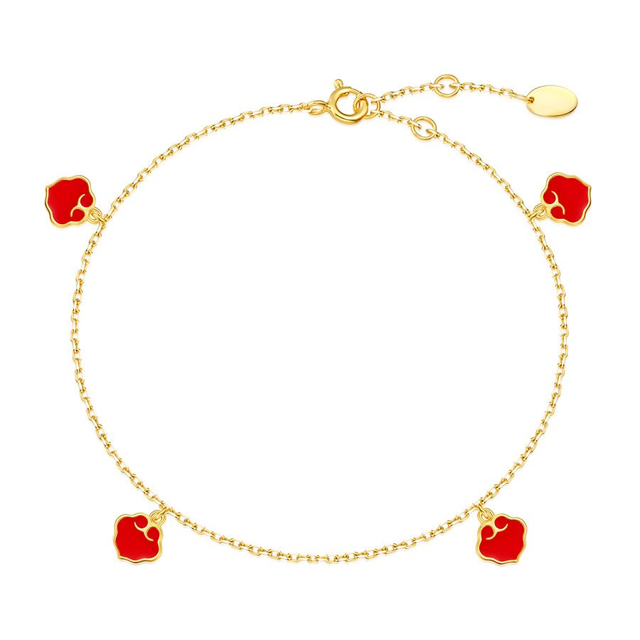 S925 Sterling Silver K-Gold Plated Korean Fashion Bracelet