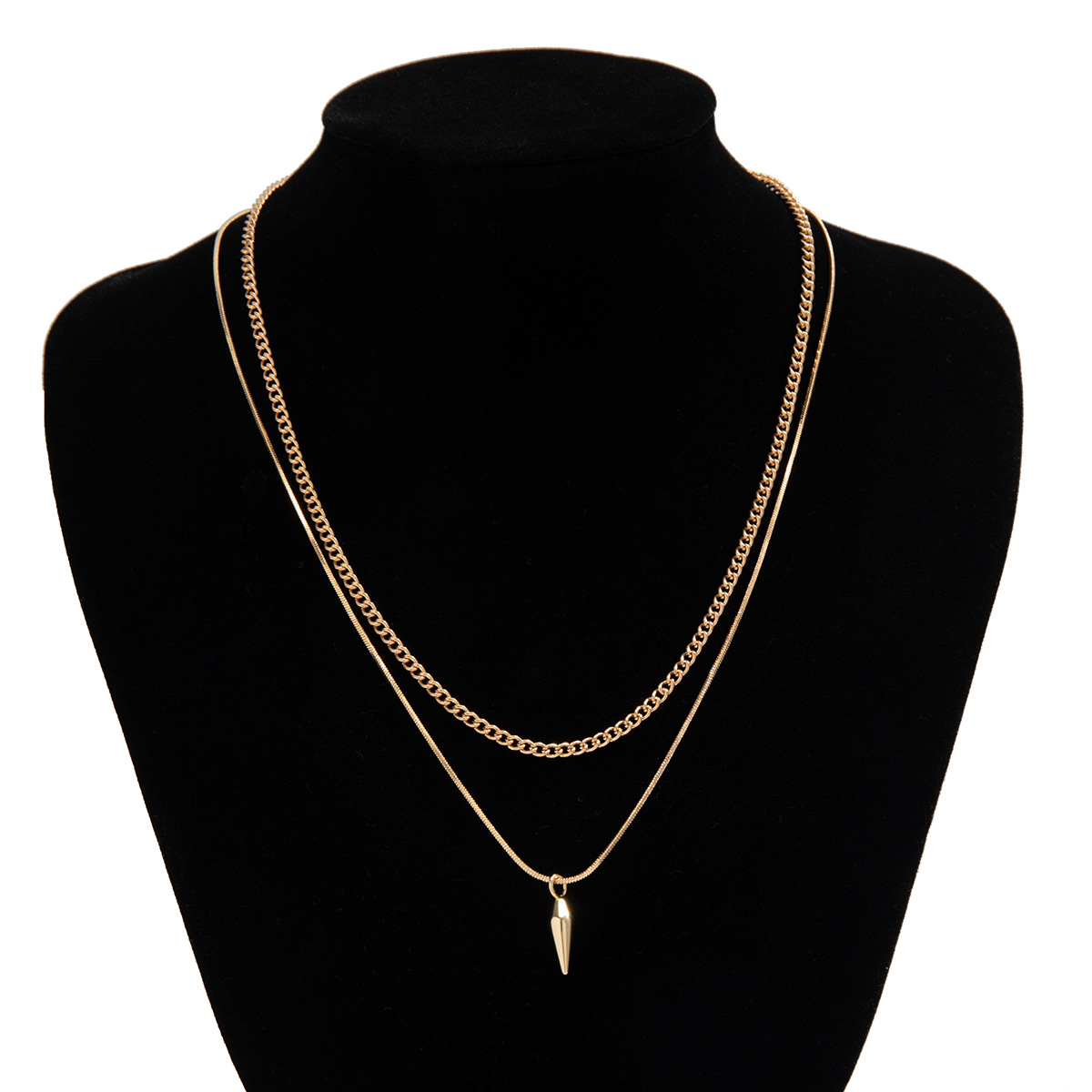 Personalized Long Sweater Chain Cross-Border Men's Collarbone Chain