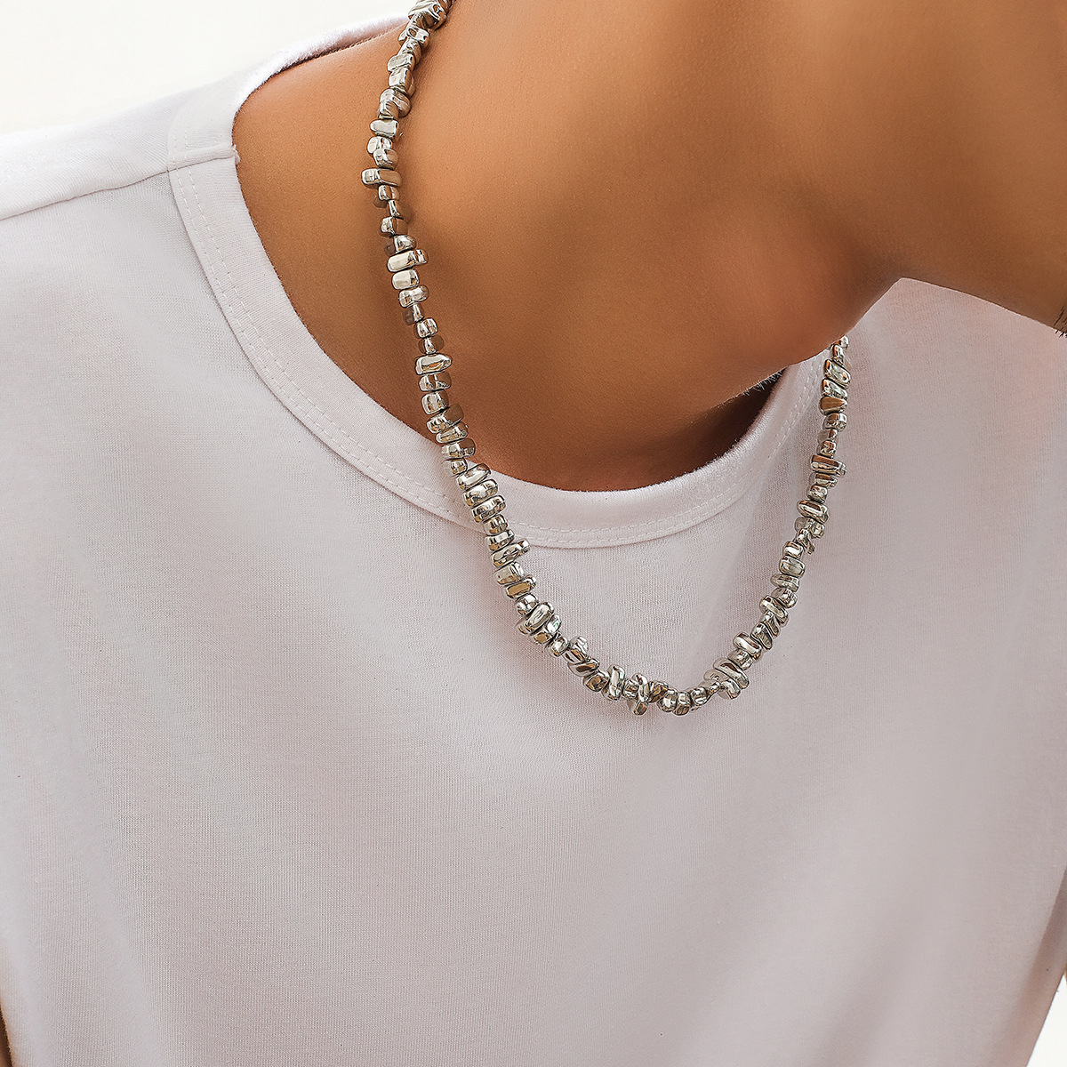 Alien Necklace High-End Men's Collarbone Chain