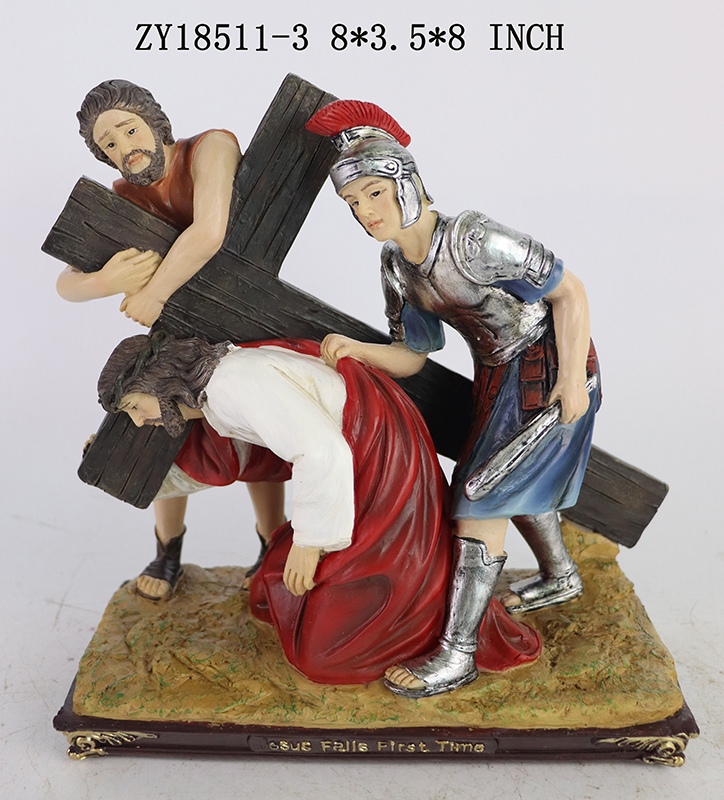 Crucifix and Stations of the Cross Statuary