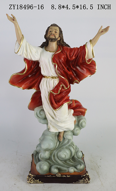 Ascension Jesus Religious Figurine