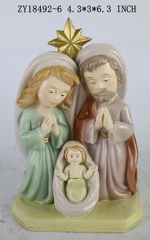 Cartoon Holy Family