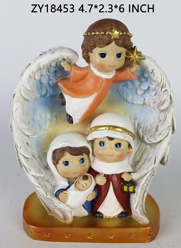 Cartoon Holy Family