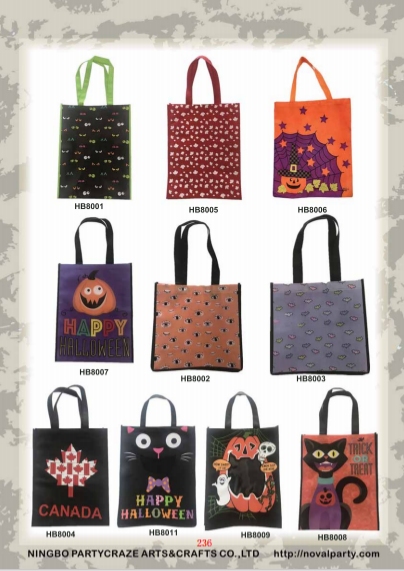 Halloween Personalized Canvas Tote Bag