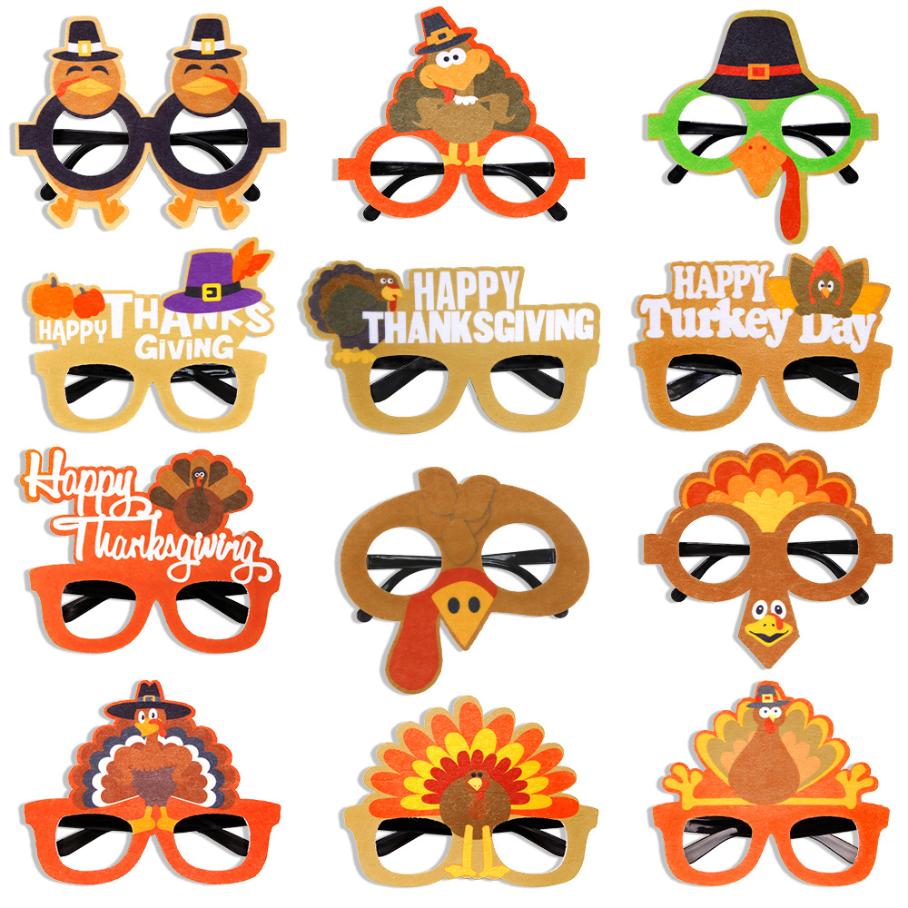 Party Glasses and Headband Decorations