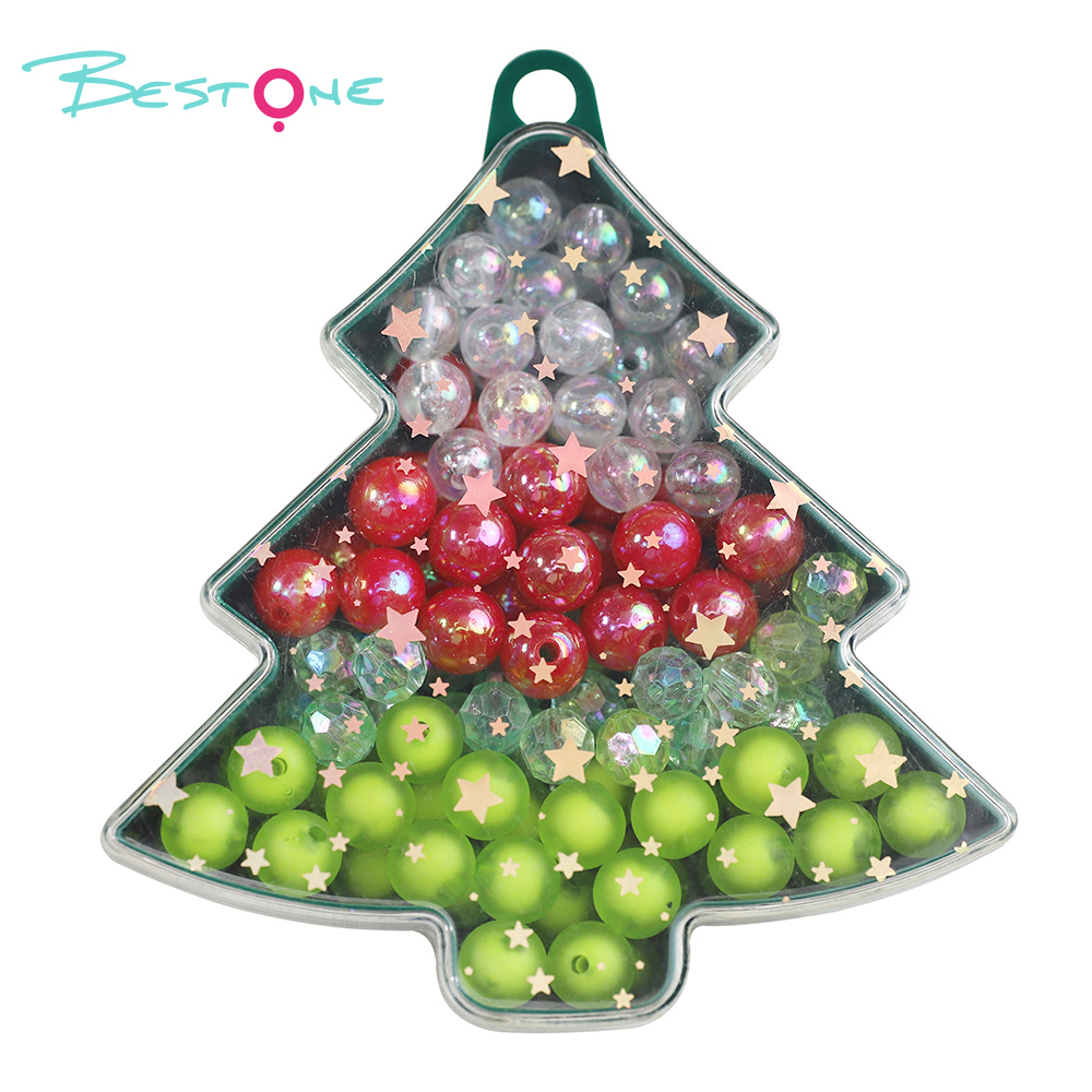 DIY Christmas Red Stocking Bead Kit