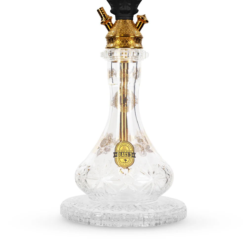 Dschinni Legend Traditional Shisha Black Aluminum