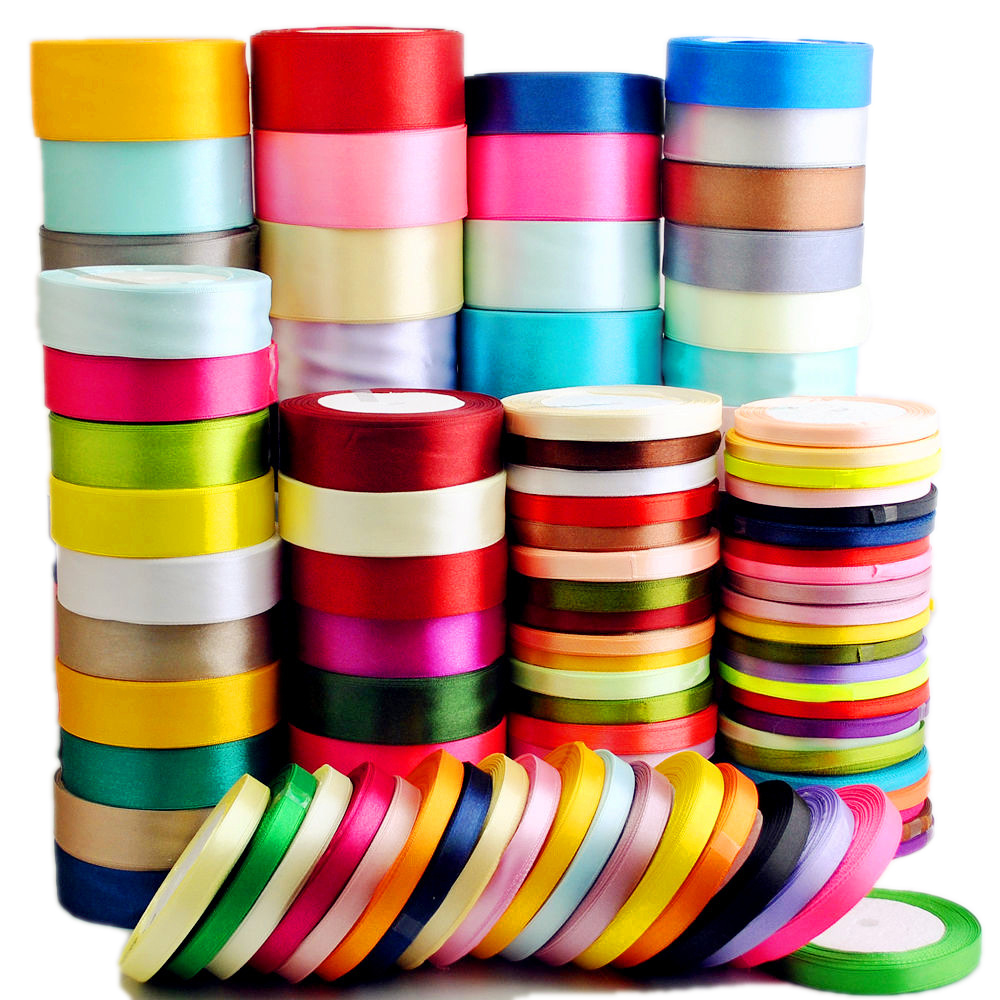 Double Face Satin Ribbon 1 Inch 196 Colors
