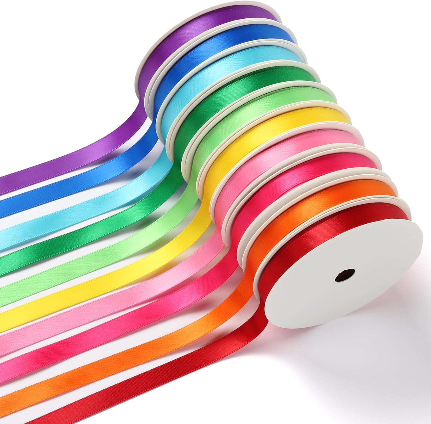 Bulk Pure Polyester Ribbon 100 Yards Wholesale