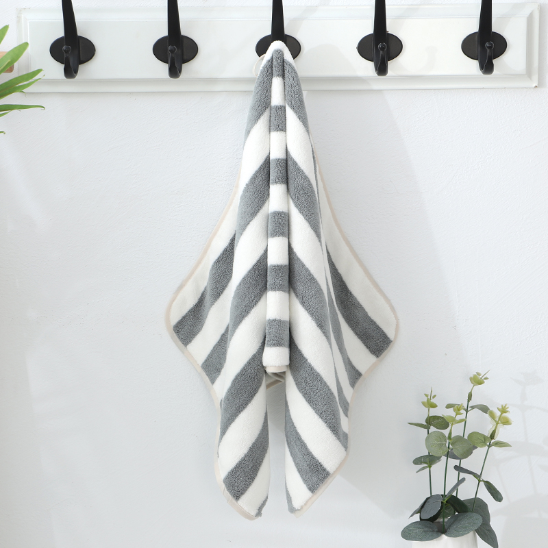 Wide-Striped Towel
