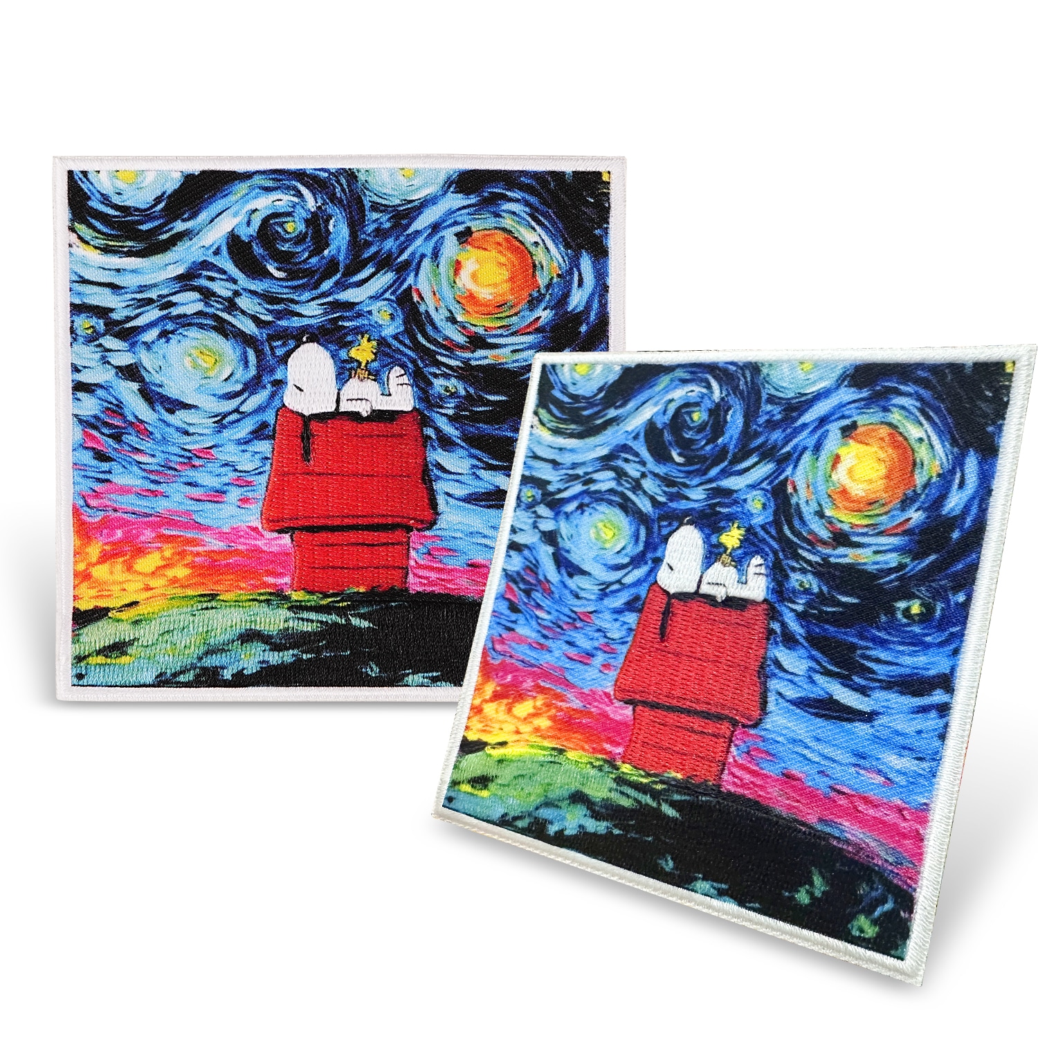 Washable UV Printing Embroidery Patches
