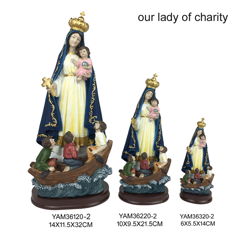 Polyresin Christmas and Religious Home Decoration Items