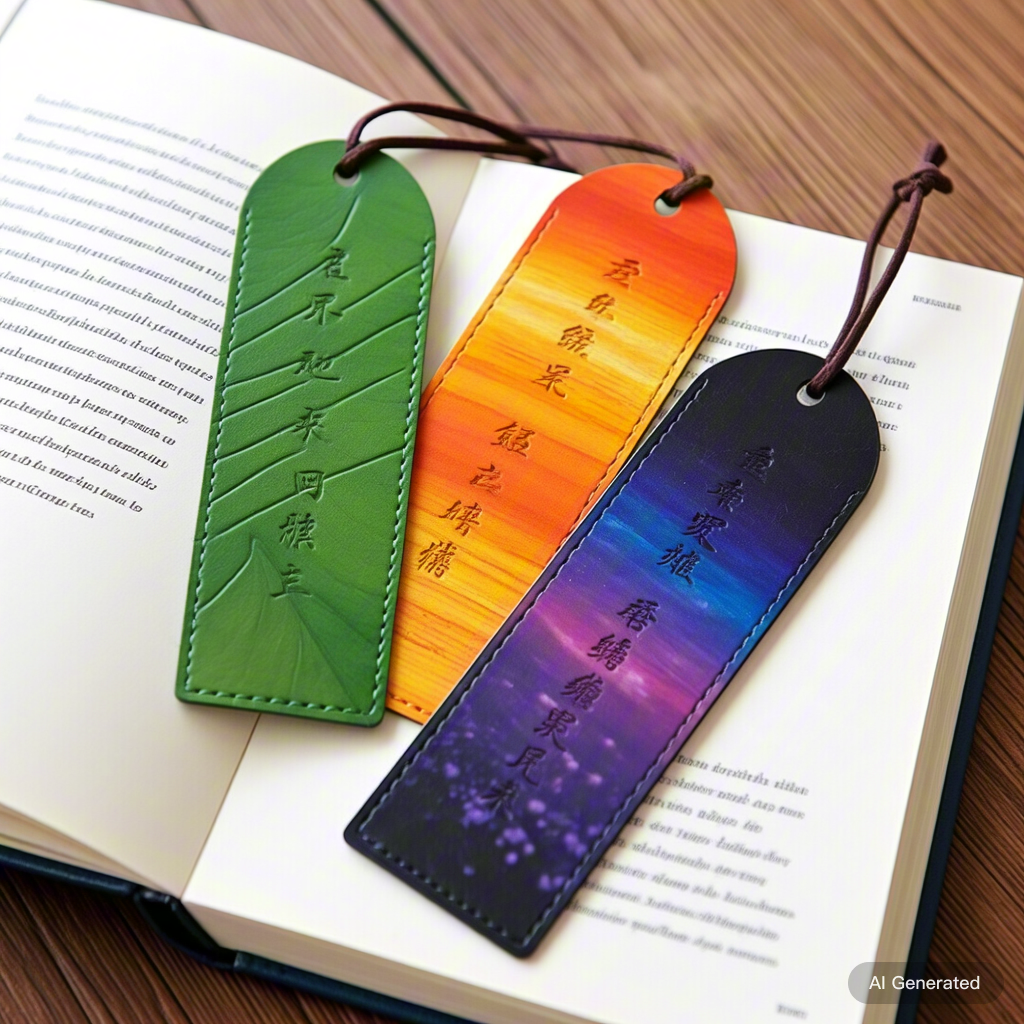 Custom Metal Bookmark With Tassel