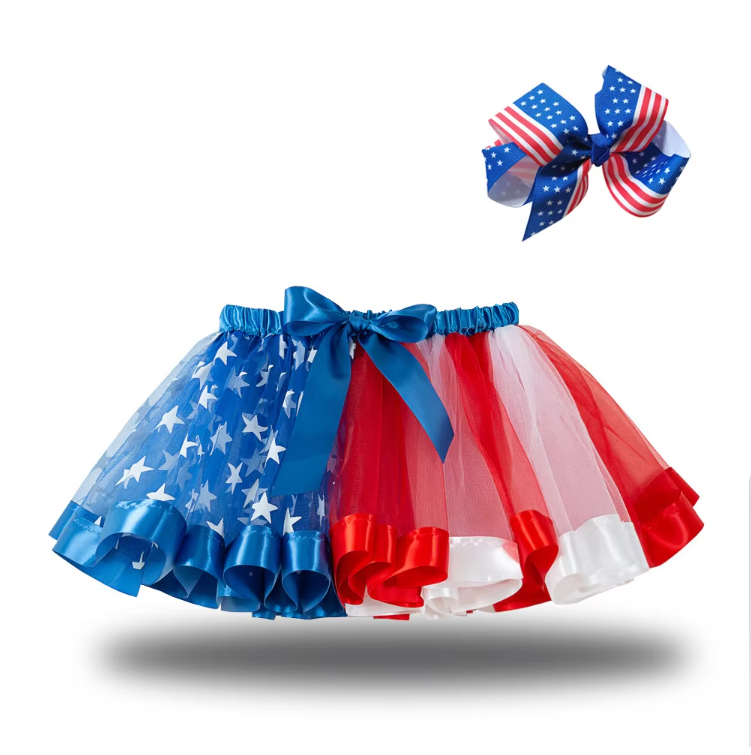 American Flag Girls Clothing