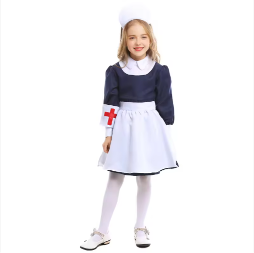 Doctor Nurse Costume for Children Role-Playing
