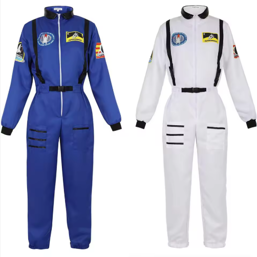 Adult Astronaut Space Costume Jumpsuit