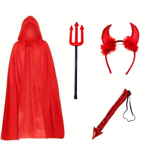 Halloween Devil Costume Set for Men