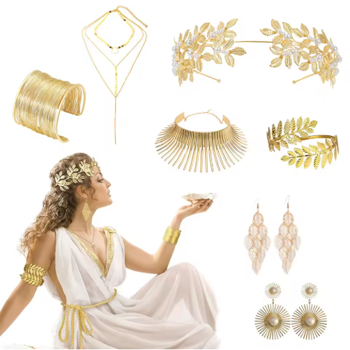 70s Disco Party Costume Accessories Set for Women