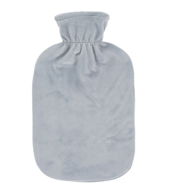 Set of 2 Durable Rubber Hot Water Bottles