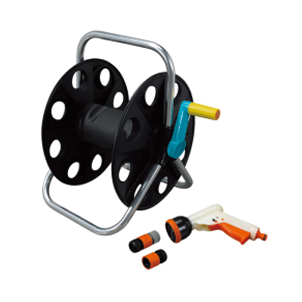 15m Garden Water Hose Reel Cart with Nozzle