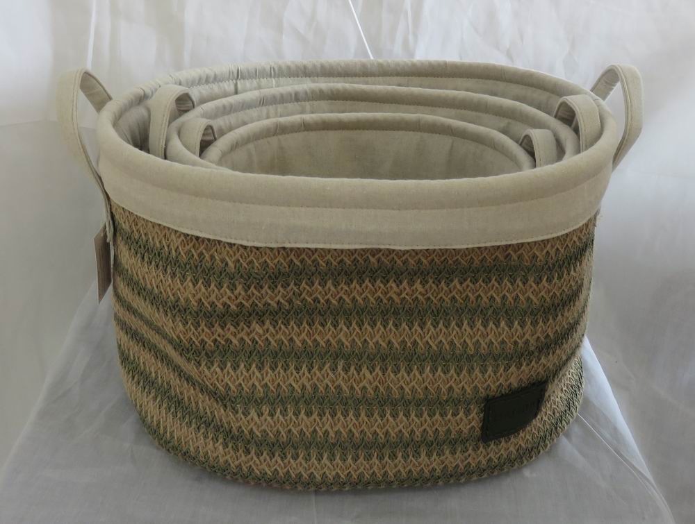 Paper and Jute Basket