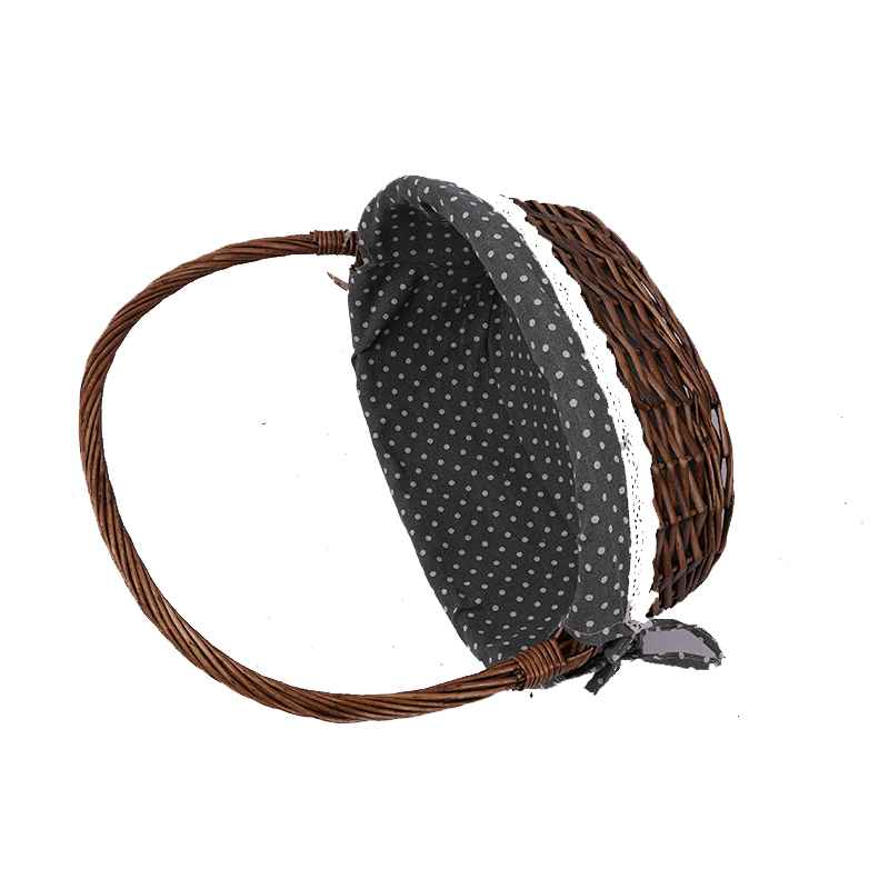 Handmade Willow Wicker Fruit Storage Gift Basket