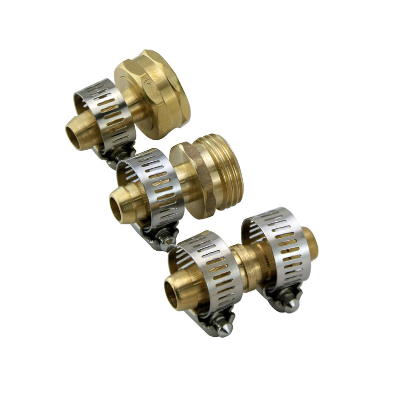 Brass Garden Hose Connectors and Menders