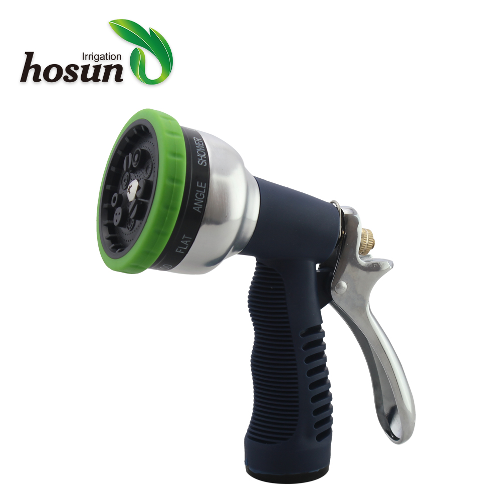 LXVY 9-Pattern Portable Adjustable High Pressure Water Gun