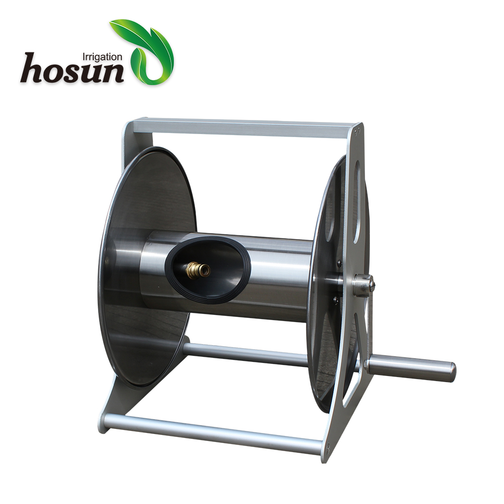 Heavy Duty Wall-Mounted or Hand-Held Garden Hose Reel
